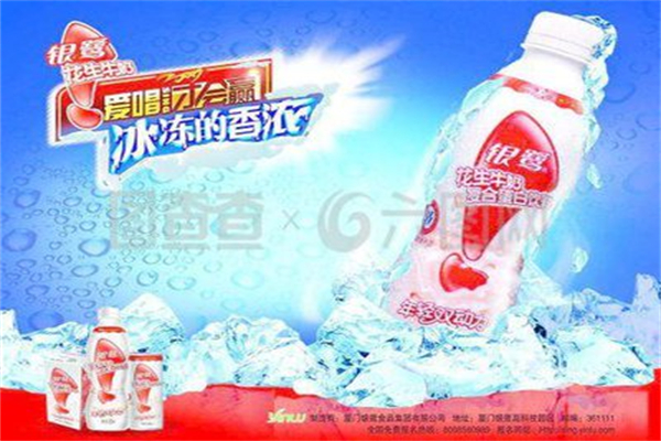 银鹭花生牛奶