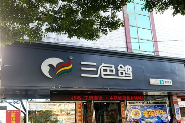三色鸽牛奶