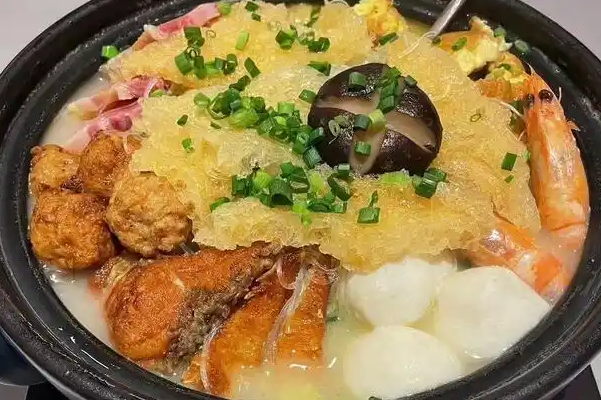 蟹三鲜砂锅菜 蟹三鲜砂锅菜