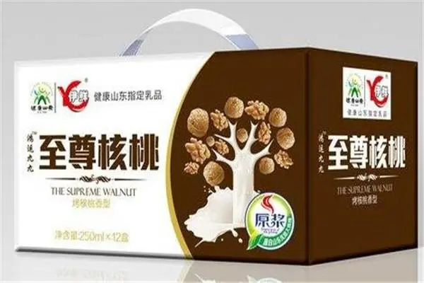 伊鲜花生牛奶