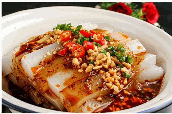 小虎炒凉粉