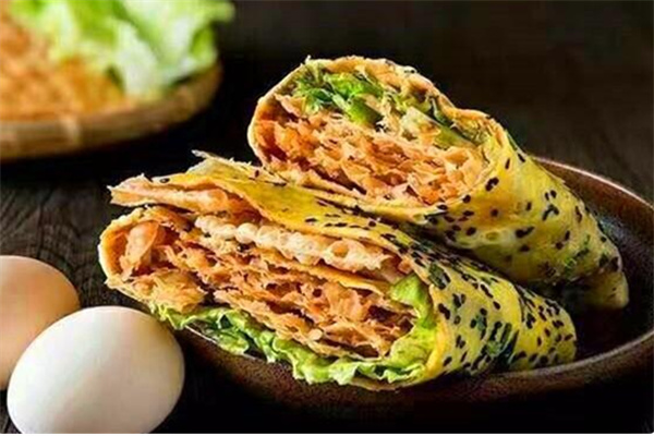 七彩煎饼果子 七彩煎饼果子