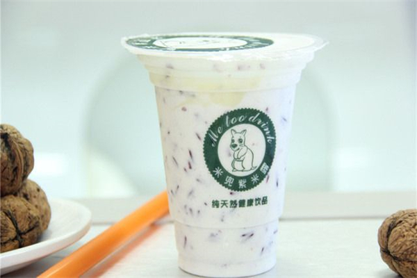 米兜酸奶紫米露加盟费多少?小本投资，热门餐饮加盟