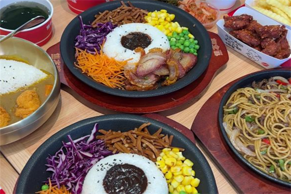 焦本味铁板焦饭