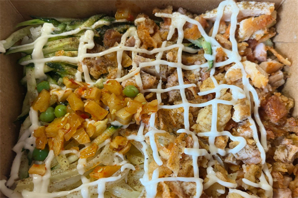 红部坊脆皮鸡米饭