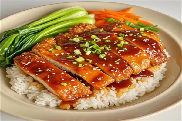 红部坊脆皮鸡米饭
