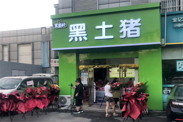 黑墨岭黑土猪