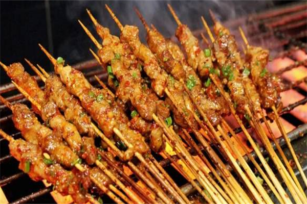 签膳烤串串