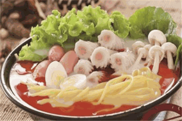隐烫台湾黑轮烫食