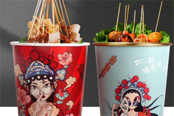 纸杯串串