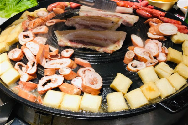 锅盖烤肉 锅盖烤肉