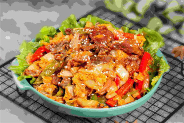 大白烤肉拌饭