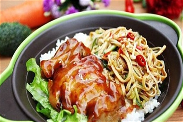 张大姐烤肉拌饭