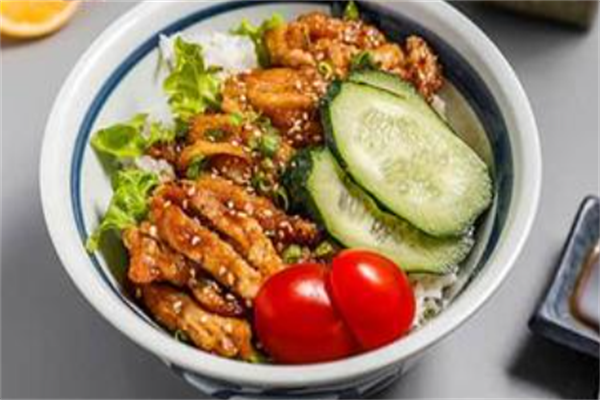 肥猫烤肉拌饭