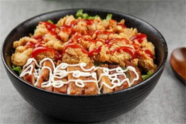肥猫烤肉拌饭