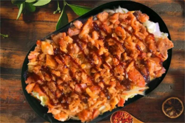肥猫烤肉拌饭