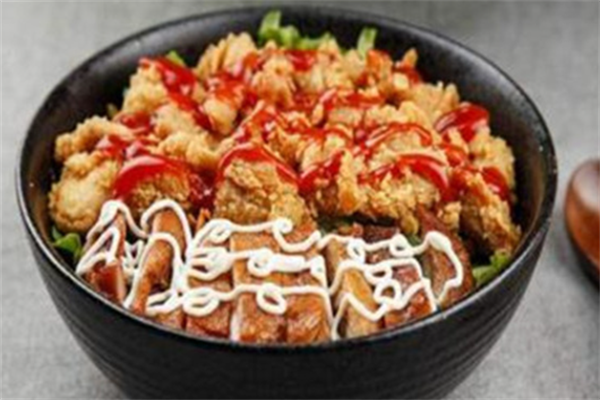 野兽烤肉拌饭