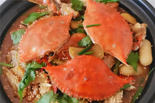 大叔肉蟹煲