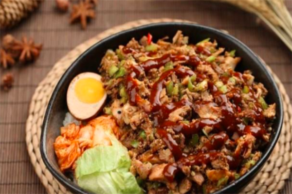 雅佳烤肉拌饭