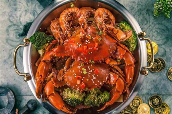 胖巴依肉蟹煲