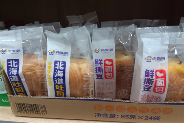 新麦潮面包