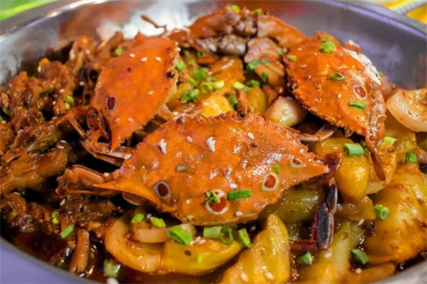 馋仔肉蟹煲