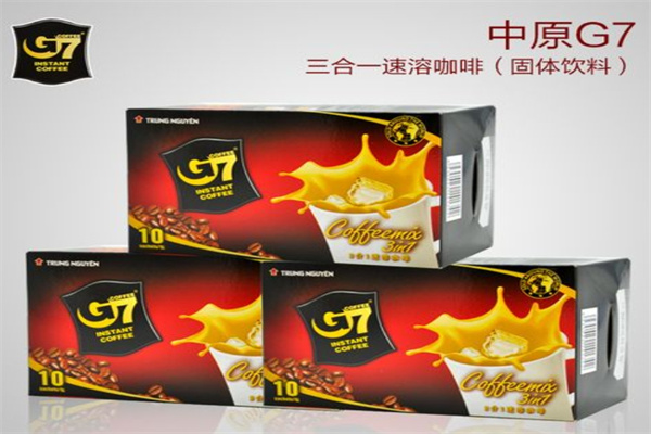 中原g7速溶咖啡加盟