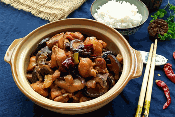 碗见底黄焖鸡米饭