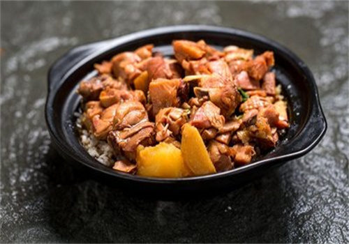 粒粒香黄焖鸡米饭