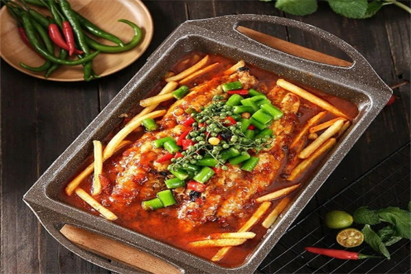 蜀间烤鱼饭