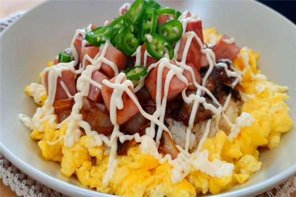 一田肉肉拌饭