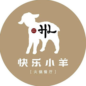 快乐小羊火锅餐厅品牌logo