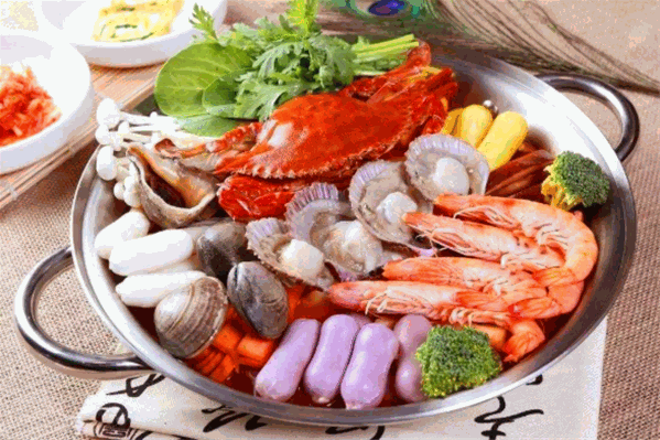 新莉苑海鲜蒸气火锅 新莉苑海鲜蒸气火锅