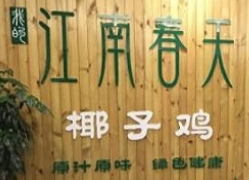 江南春天椰子鸡品牌logo