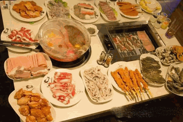 汉釜宫自助海鲜烤肉火锅 汉釜宫自助海鲜烤肉火锅
