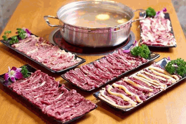 潮新鲜牛肉火锅