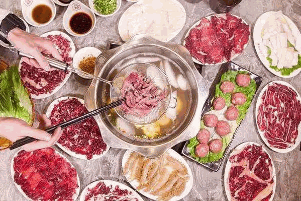 潮新鲜牛肉火锅