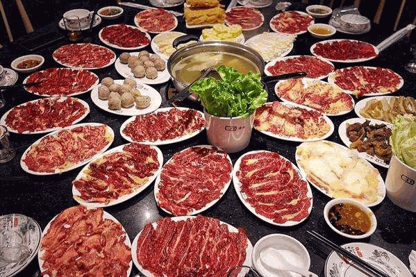 潮新鲜牛肉火锅
