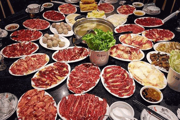 潮新鲜牛肉火锅