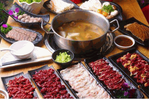 老四川饭店潮汕鲜牛肉火锅