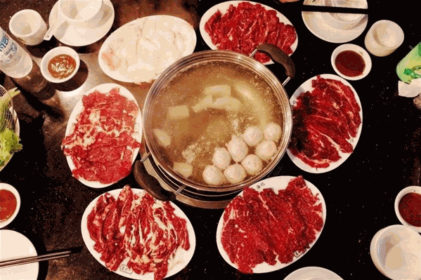 老四川饭店潮汕鲜牛肉火锅