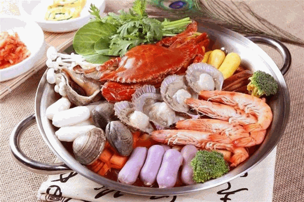 蒸会拼海鲜火锅