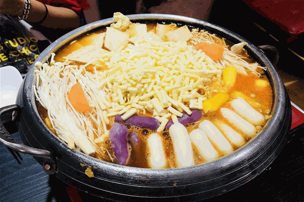 豆米韩国年糕火锅