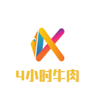 4小时牛肉火锅品牌logo