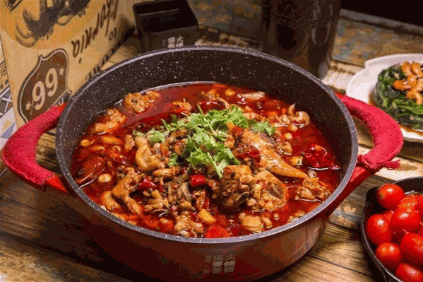 麻辣火锅鸡