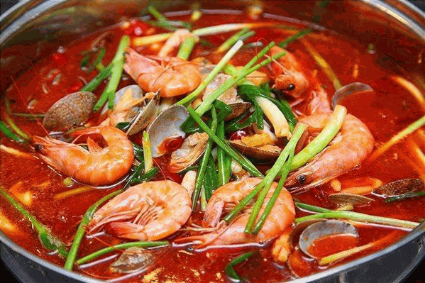 爱味鲜香辣海鲜锅