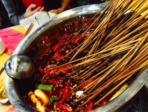 杠上花串串