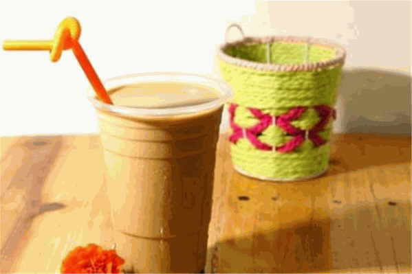 苔萃奶茶