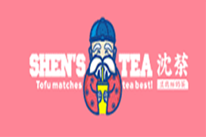 沈茶豆腐鲜奶茶品牌logo