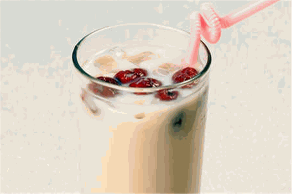 大拇指珍珠奶茶